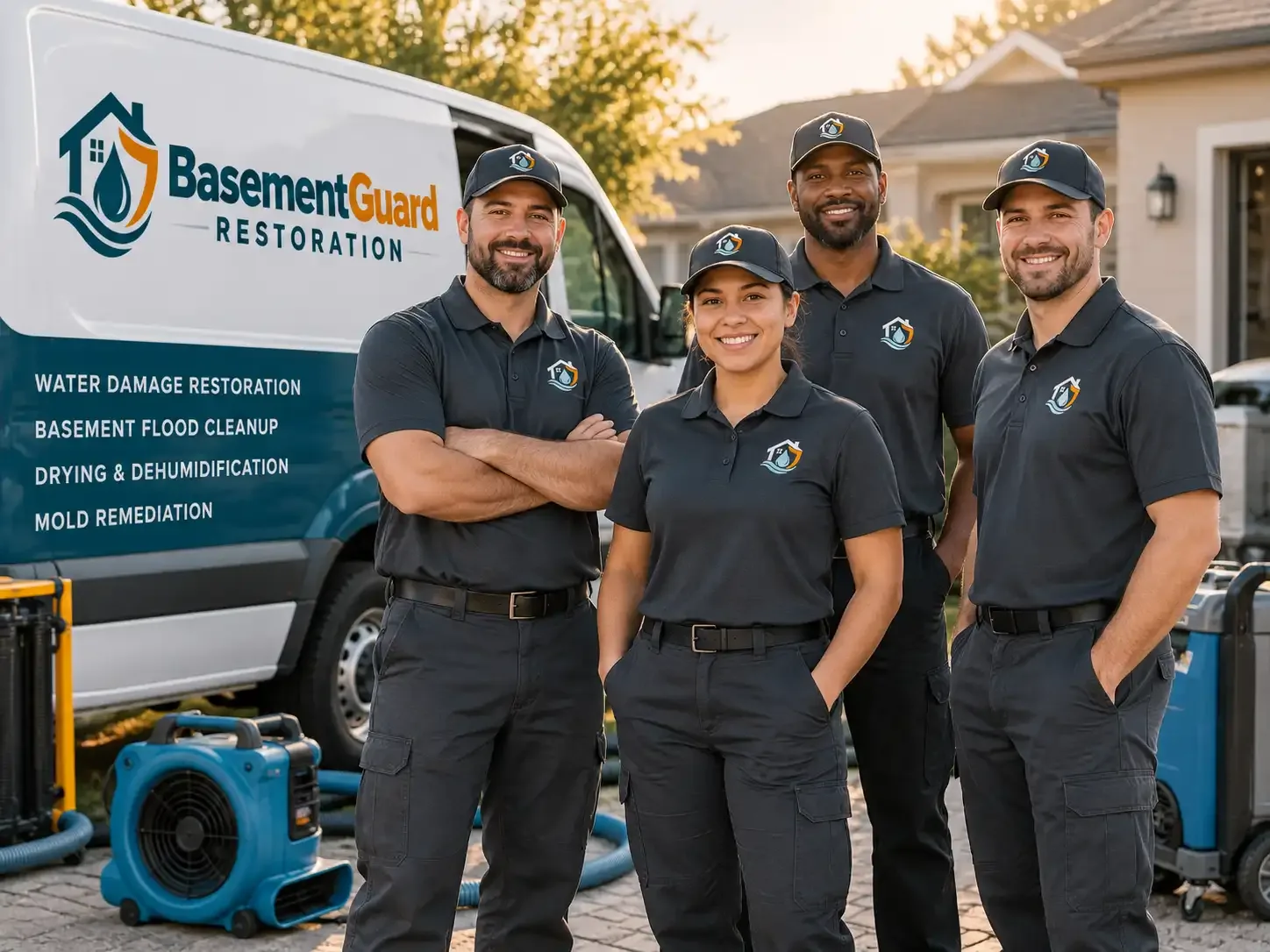Basement Water Damage Restoration company in Mott, ND